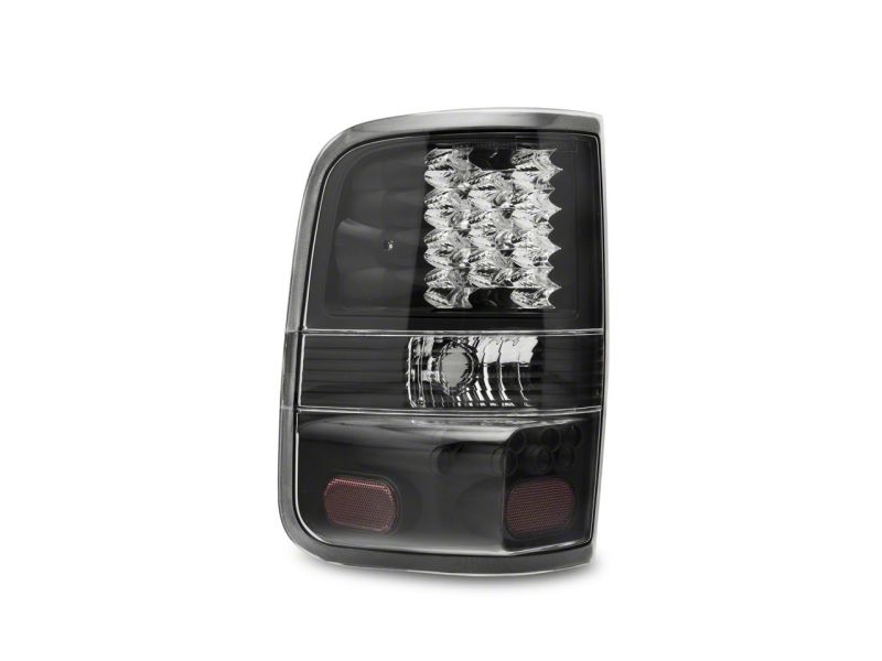 Raxiom 04-08 Ford F-150 Styleside LED Tail Lights- Black Housing (Clear Lens)