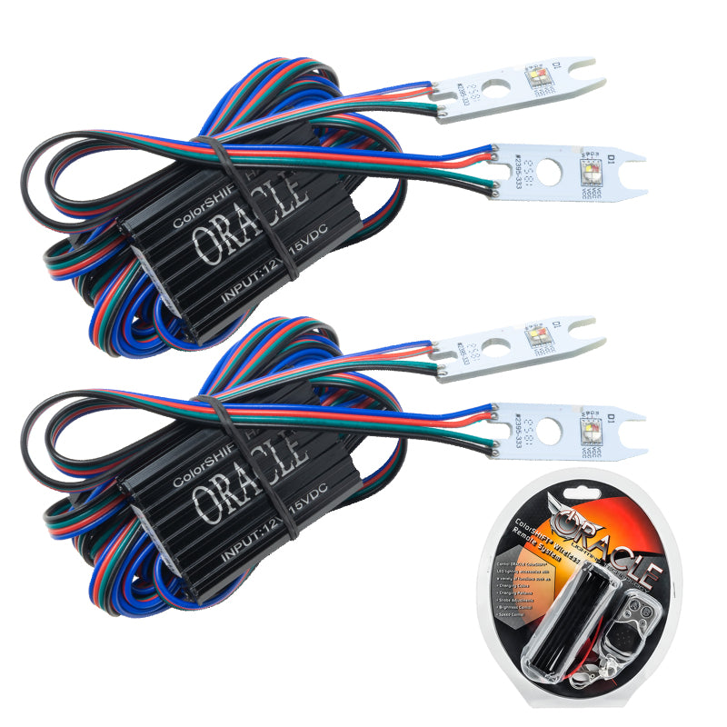ORACLE Lighting Oracle 15-17 Ford F-150 Headlight DRL Upgrade Kit - ColorSHIFT