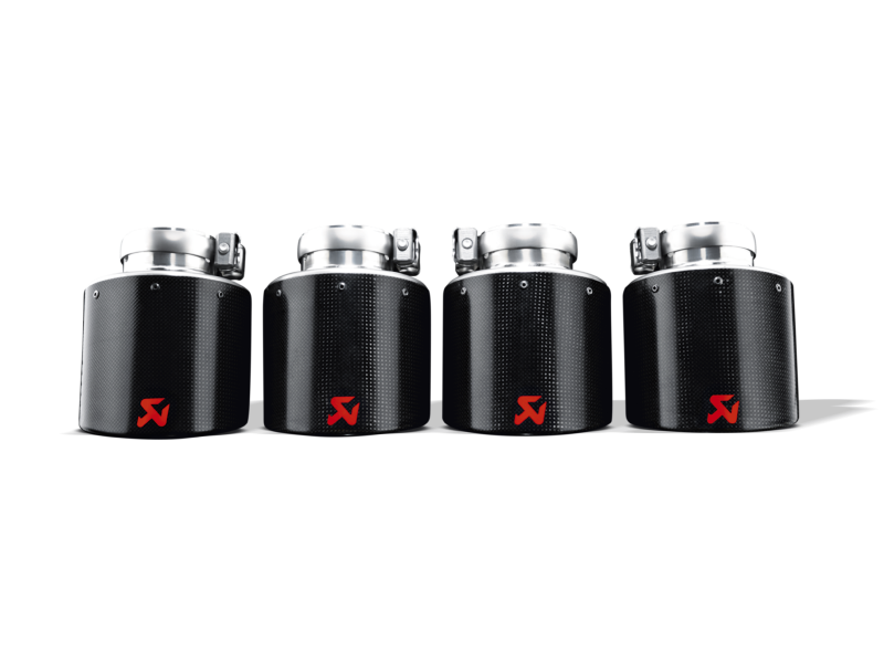 Akrapovic 08-25 Nissan GT-R Tail Pipe Set (Carbon 125 mm)
