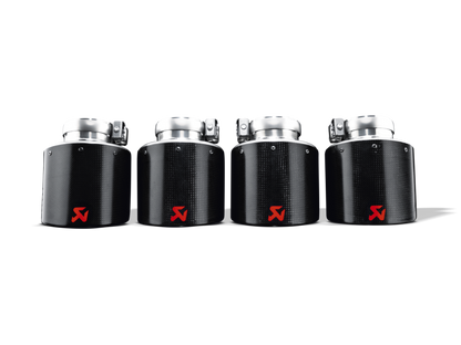 Akrapovic 08-25 Nissan GT-R Tail Pipe Set (Carbon 125 mm)