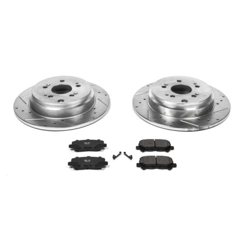 PowerStop Power Stop 12-15 Honda Pilot Rear Z23 Evolution Sport Brake Kit
