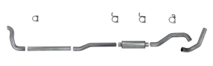 Diamond Eye Performance Diamond Eye KIT 4in Turbo Back SGL AL: 2-WHEEL DRIVE ONLY 89-93 DODGE CUMMINS 5.9L