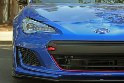 Perrin Performance PERRIN 18-21 Subaru WRX & STI / 13-25 BRZ / 17-20 Toyota 86 Tow Hook Kit (Front) - Red