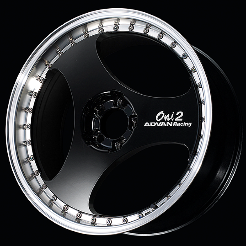 Advan ONI2 Progressive 20x8.5 / +33 Offset / 5x114.3 / 73mm Bore / Machining and Racing Gloss Black