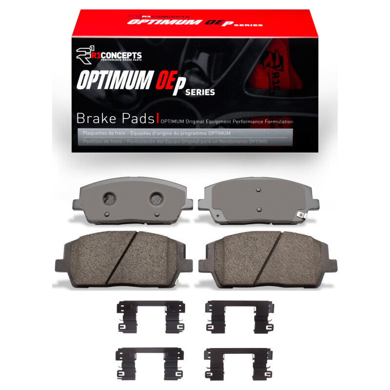 R1 Concepts R1 2020-2025 Hyundai Palisade Front R1 Optimum OE Pads & Hardware Kit
