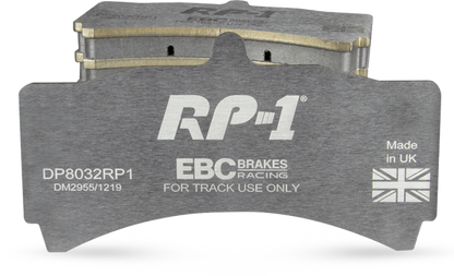 EBC Racing Alcon Mono4 Caliper RP-1 Race Front Brake Pads