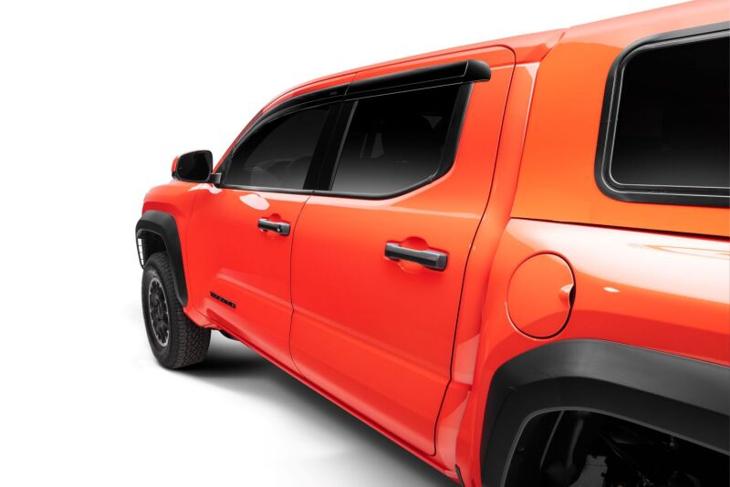 Husky Liners 2024 Toyota Tacoma DC Ventvisor Low Profile (4pc) - Smoke