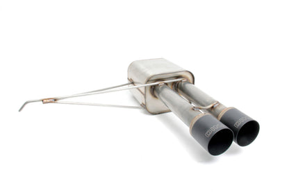 Dinan 14-24 Mini Cooper S (F55) 5-Door Free Flow Axleback Exhaust System - Black Tips