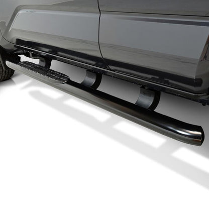 Westin 24-25 Toyota Tacoma XtraCab PRO TRAXX 4 Oval Nerf Step Bars - Black