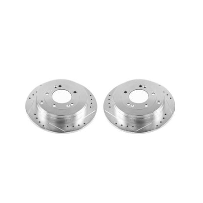 PowerStop Power Stop 06-09 Hyundai Azera Rear Evolution Drilled & Slotted Rotors - Pair