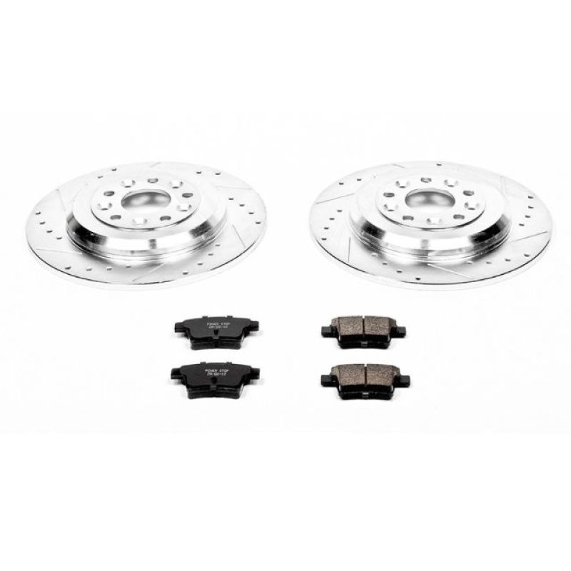 PowerStop Power Stop 05-07 Ford Five Hundred Rear Z23 Evolution Sport Brake Kit