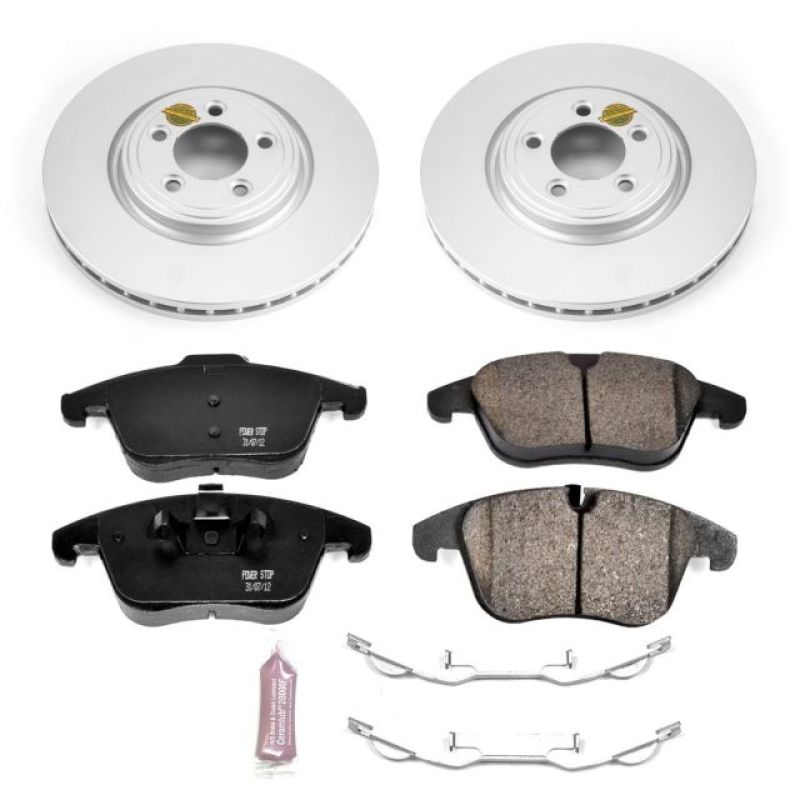 PowerStop Power Stop 06-08 Jaguar S-Type Front Z23 Evolution Sport Coated Brake Kit