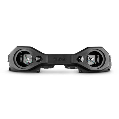 DS18 2018-23 Jeep JL/JLU/JT Soundbar Enclosure Fits 2x 8in & 2x 3.78in (Speakers Not Included)-Black
