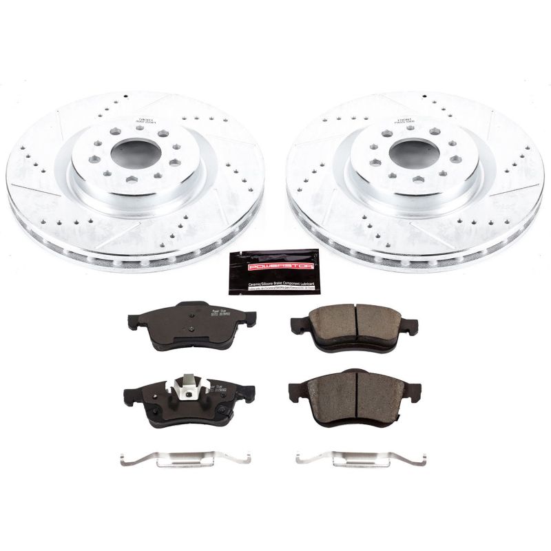 PowerStop Power Stop 15-18 Ram ProMaster City Front Z23 Evolution Sport Brake Kit