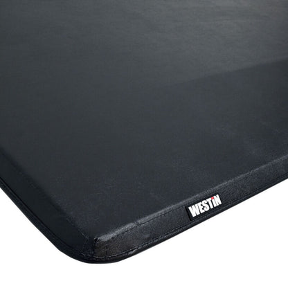 Westin 05-21 Nissan Frontier/09-12 Suzuki Equator 6ft. Bed Soft Tri-Fold Tonneau Cover - Black