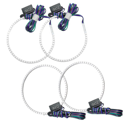 ORACLE Lighting Oracle Dodge Caliber 07-10 Halo Kit - ColorSHIFT w/o Controller