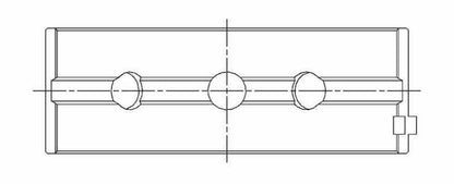 ACL Saab I4 DOHC B204 / B205 / B234 / B235 Standard Main Bearing Set
