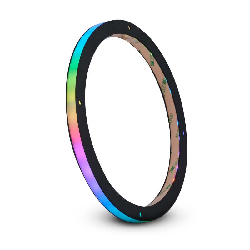 DS18 8in Digital LED Speaker Ring w/ Digital LED lights 1/2in Spacer Depth