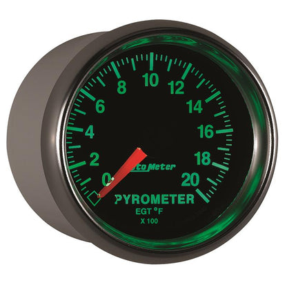 Autometer GS 0-2000 degree F Full Sweep Electronic Pyrometer Gauge