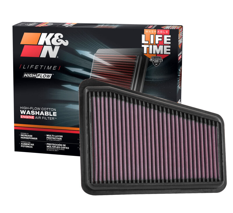 K&N Engineering K&N 2018 Kia Stinger GT V6-3.3L Right Side Drop In Air Filter