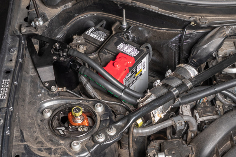 Radium Engineering Radium 12-21 FR-S/BRZ/86 PCV Side Catch Can Kit Fluid Lock