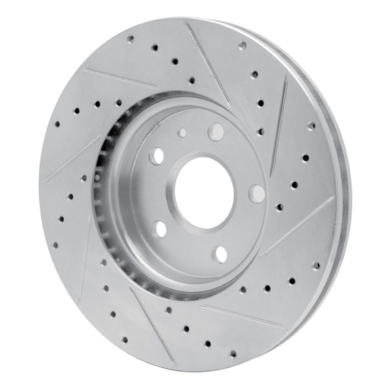 R1 Concepts R1 10-25 Buick ALLURE Front Left Drilled & Slotted Silver Brake Rotor