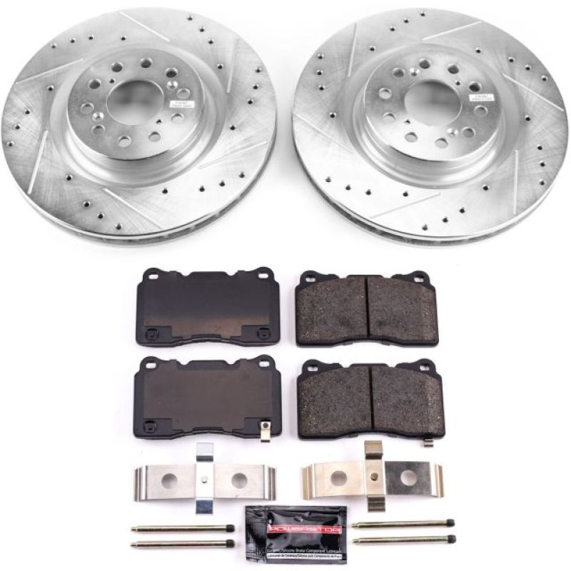 PowerStop Power Stop 17-19 Honda Civic Front Z23 Evolution Sport Brake Kit