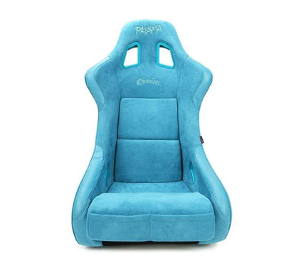 NRG FRP Bucket Seat (Large) Prisma-Chromatic Dark Teal Vegan Suede w/ Chameleon Back