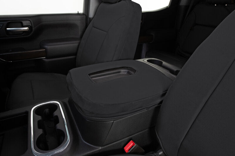 Covercraft 18-24 Jeep Wrangler Endura PrecisionFit Custom Front Row Seat Covers - Black/Black