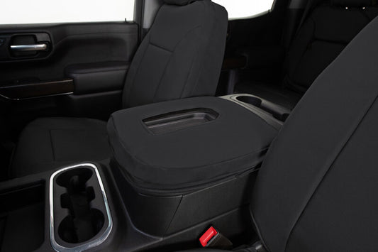 Covercraft 23-24 Ford Super Endura PrecisionFit Custom Second Row Seat Covers - Black/Black