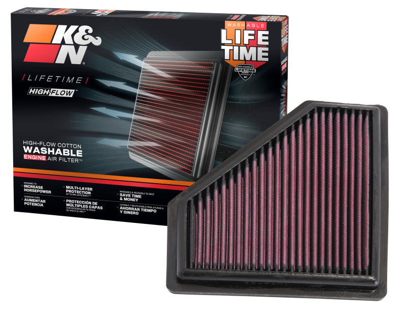 K&N Engineering K&N Replacement Air Filter FORD FOCUS 2.0L NON-PZEV 2008