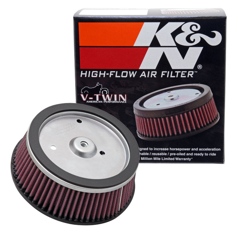 K&N Engineering K&N Round Tapered 6.25in Base OD x 5.5in Top OD x 2.125in H Replacement Filter for Harley-Davidson