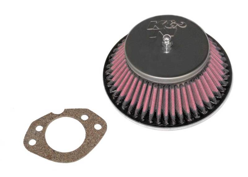 K&N Engineering K&N Custom Racing Assembly - Round Tapered - Red 1.656in Neck Flange - 2.25in Over Height