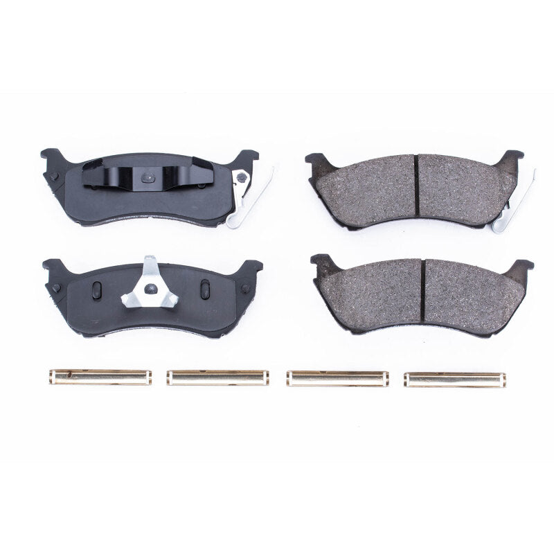 PowerStop Power Stop 1998 Mercedes-Benz ML320 Rear Z17 Evolution Ceramic Brake Pads w/Hardware