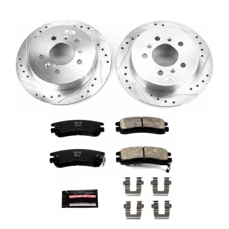 PowerStop Power Stop 08-09 Buick Allure Rear Z23 Evolution Sport Brake Kit