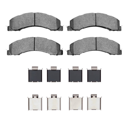 R1 Concepts R1 2008-2025 Dodge Ram 4500 Front/Rear R1 Super Duty Pads & Hardware Kit