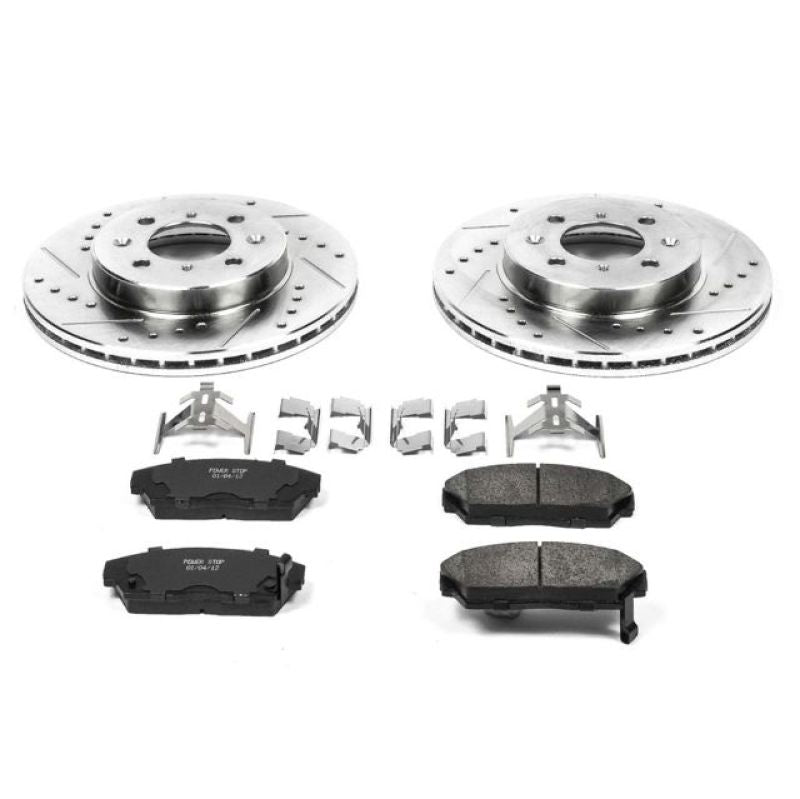 PowerStop Power Stop 90-93 Acura Integra Front Z23 Evolution Sport Brake Kit