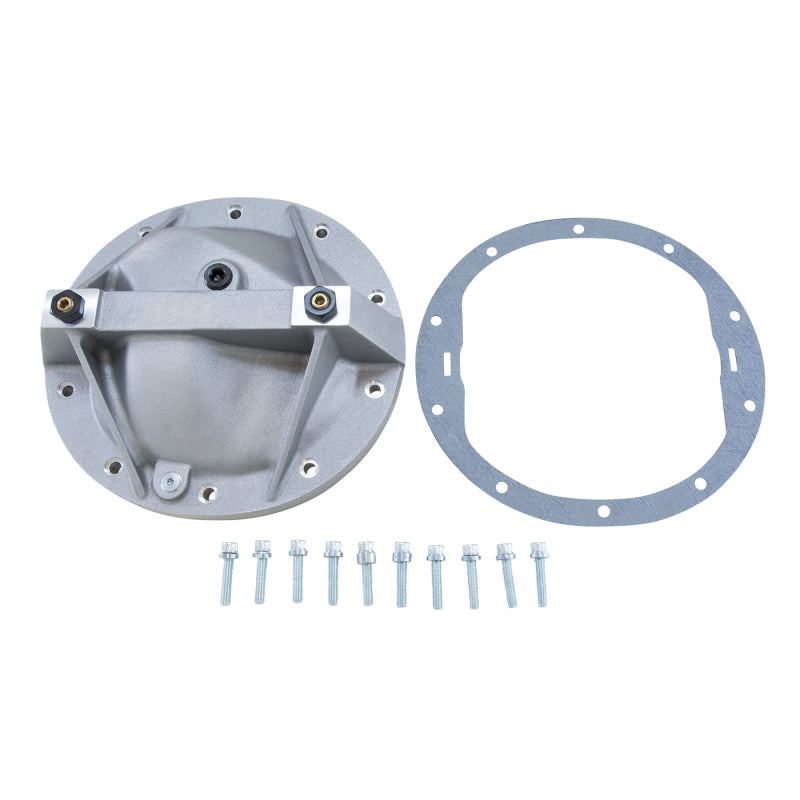 Yukon Gear & Axle Yukon Gear Aluminum Girdle Cover For 8.2in and 8.5in GM Ta HD