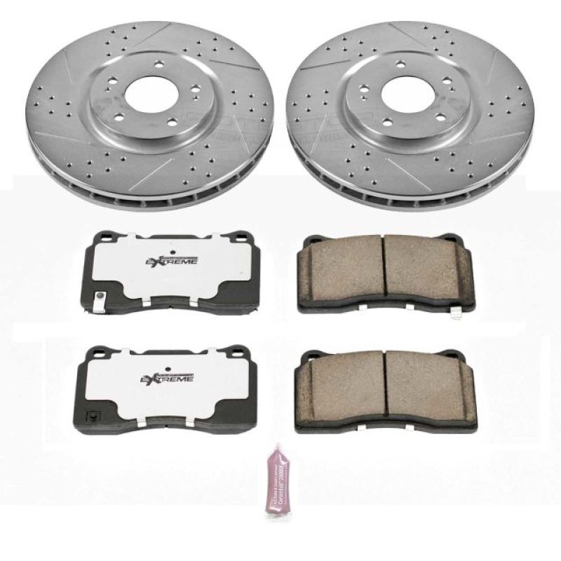 PowerStop Power Stop 03-06 Mitsubishi Lancer Front Z26 Street Warrior Brake Kit
