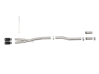 aFe 14-24 Mini Cooper S MACH Force-Xp 3in to 2-1/2in 304SS Cat-Back Exhaust w/ Black Tip