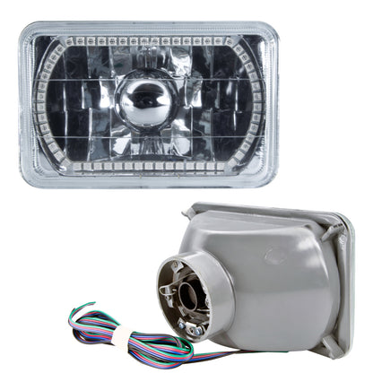 ORACLE Lighting Oracle Pre-Installed Lights 4x6 IN. Sealed Beam - ColorSHIFT Halo