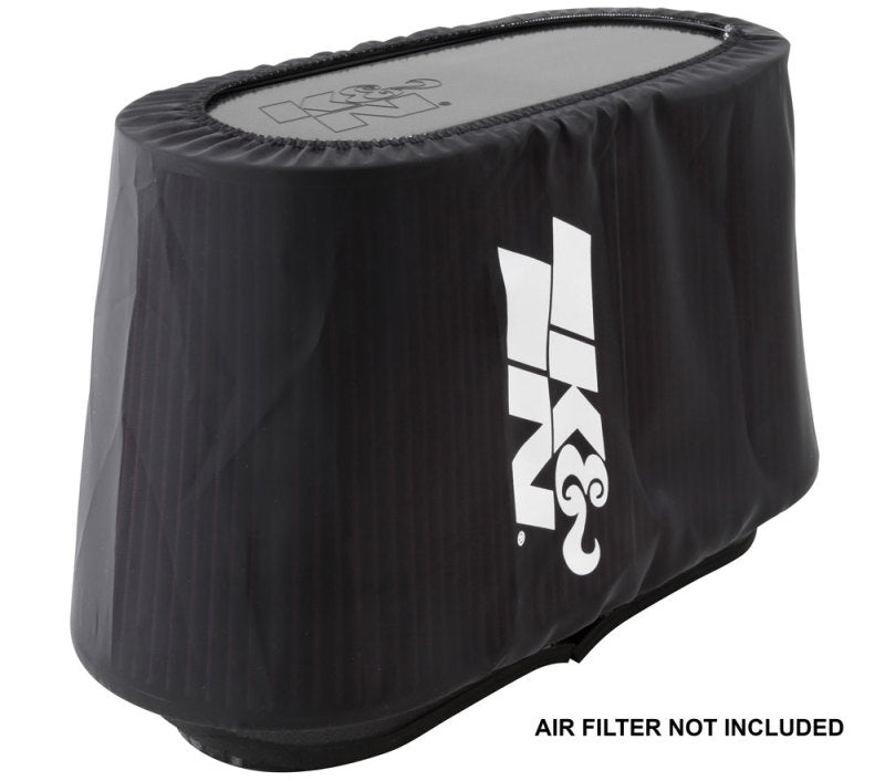 K&N Engineering K&N Air Filter Wrap - Black - 4.313in Base ID x 4.75in Top ID x 6.75in H