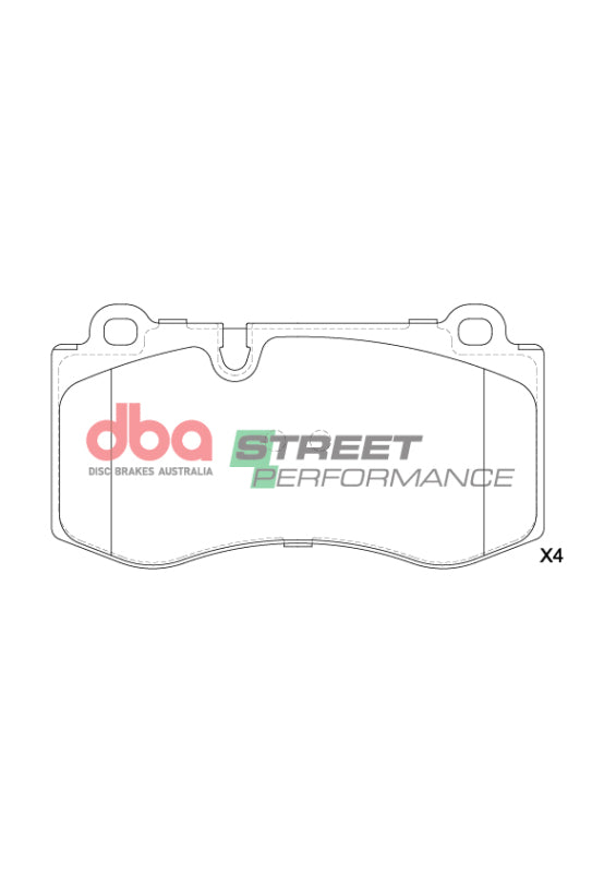 DBA 07-14 Mercedes-Benz CL550 SP Performance Front Brake Pads
