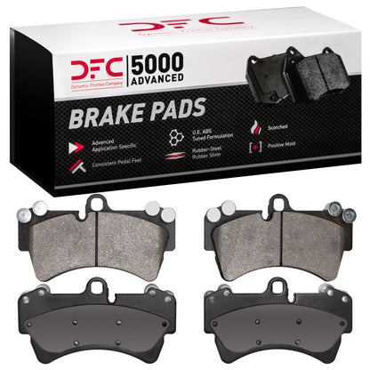 DFC 22-25 Dodge Journey Rear 5000 Advanced Ceramic Brake Pads