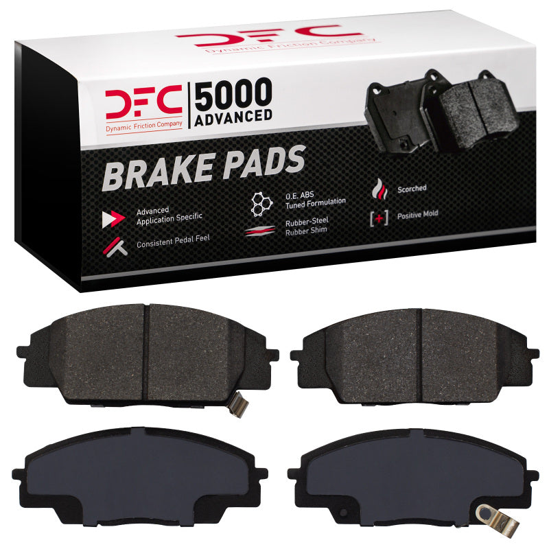DFC 00-10 Acura CSX Front 5000 Advanced Low Metallic Brake Pads