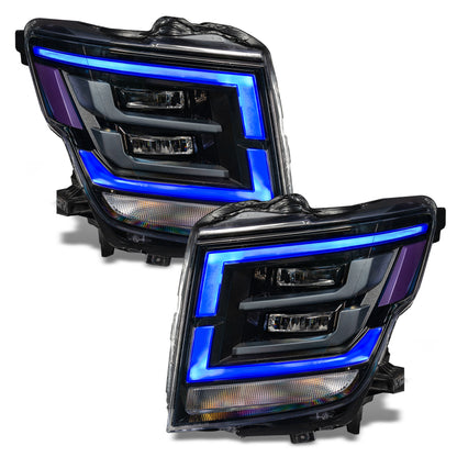 ORACLE Lighting Oracle 21-22 Nissan Titan RGB+W Headlight DRL Upgrade - ColorSHIFT w/ Simple Controller