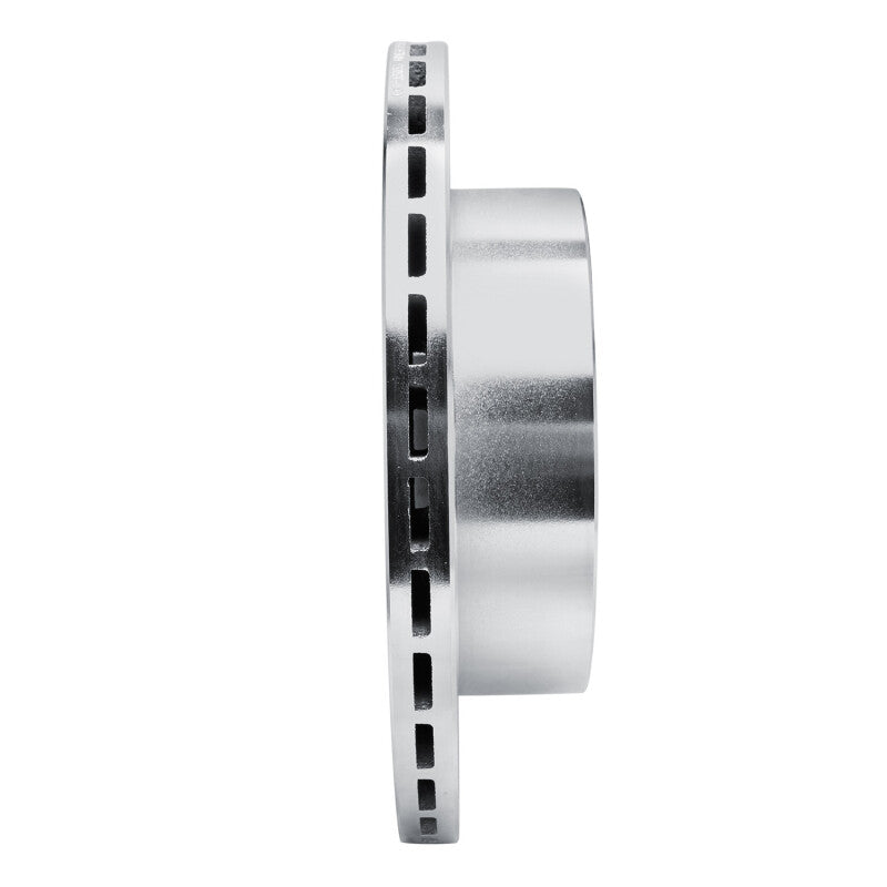 R1 Concepts R1 92-96 Mitsubishi DIAMANTE Rear Right Drilled & Slotted Silver Brake Rotor