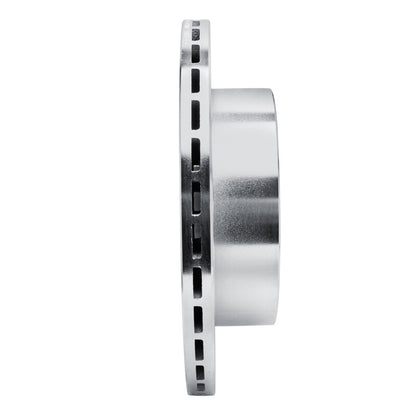 R1 Concepts R1 92-96 Mitsubishi DIAMANTE Rear Right Drilled & Slotted Silver Brake Rotor