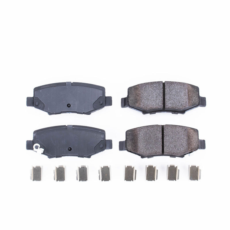 PowerStop Power Stop 07-11 Dodge Nitro Rear Z17 Evolution Ceramic Brake Pads w/Hardware