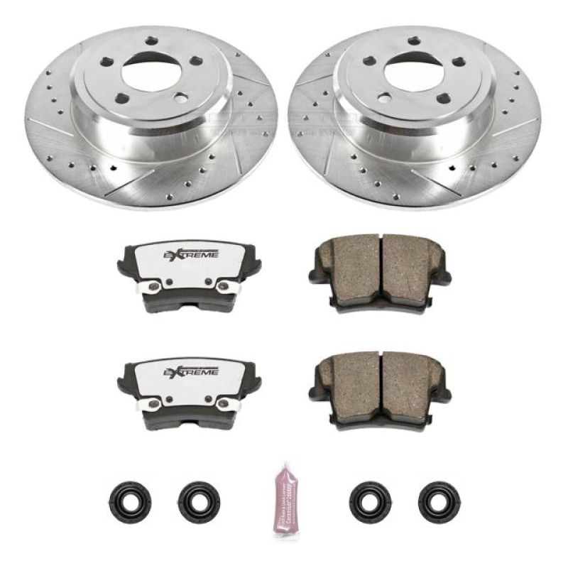 PowerStop Power Stop 05-19 Chrysler 300 Rear Z26 Street Warrior Brake Kit
